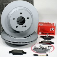 Zimmermann Bremsen Set Ø 320 Mm Hinten FüR Mercedes C-Klasse W205 + GLC X253
