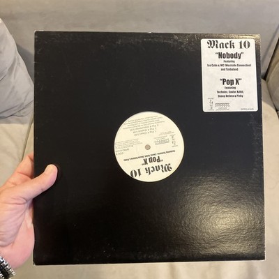 MACK 10 - NOBODY / POP X - 12'' PROMO - PRIORITY RECORDS - TIMBALAND - ICE CUBE