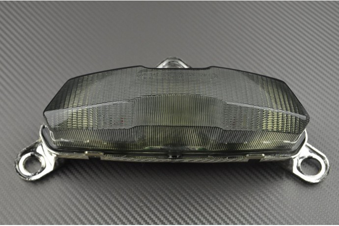 Feu arrière fumé pour rénovation optique de moto KAWASAKI ZX6-R modèle 1994 à 1997