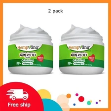 Hempvana Original Pain Cream, Maximum Strength, 2 pack