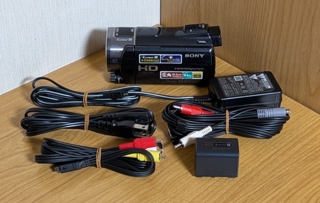 SONY HDR-CX550V Handycam Camcorder NightShot Full HD Japanese only