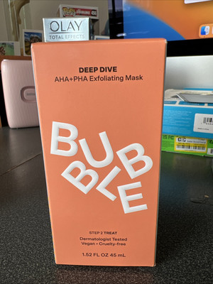 Bubble Deep Dive AHA+PHA Exfoliating Mask 1.52oz