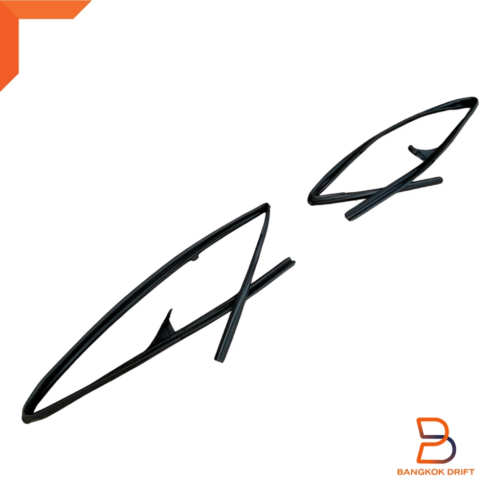 Window Glass Run Door Channel Seal Fit Nissan Navara D22 Frontier 98-04 4DR - Image 4 of 4