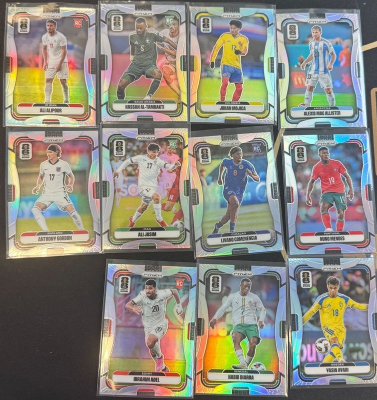 Allister Mendes Ayarl Diarra 2026 Panini Prizm World Cup Lot 11