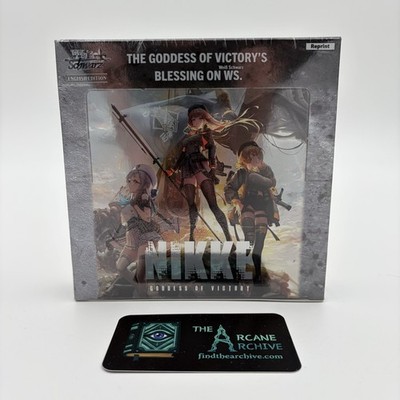 Goddess of Victory: NIKKE Booster Box Sealed Weiss Schwarz Clean Wrap Reprint EN