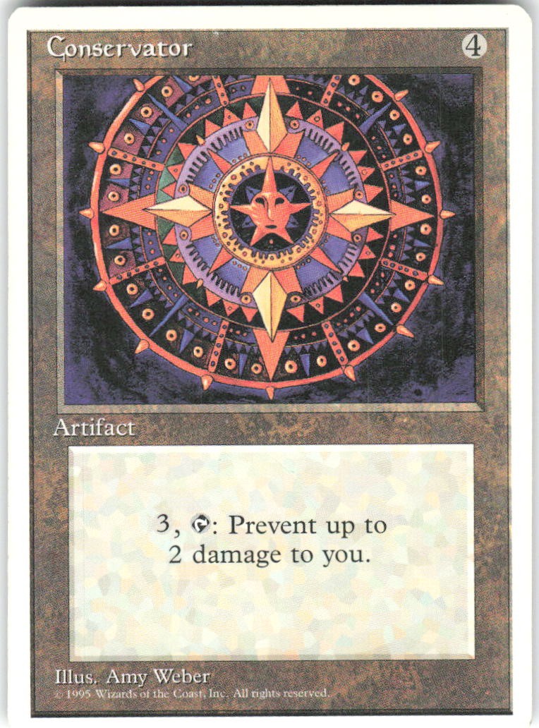 Conservator Fourth Edition 4ED MP Magic: The Gathering Card TCG