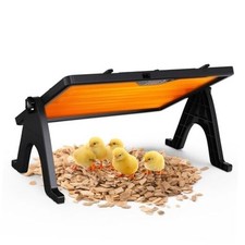 Chick Brooder Plate, 12"x16.5" Adjustable Double-Sided Heating Plate with LED