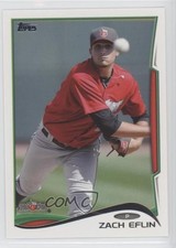 2014 Topps Pro Debut Zach Eflin #184 6u5