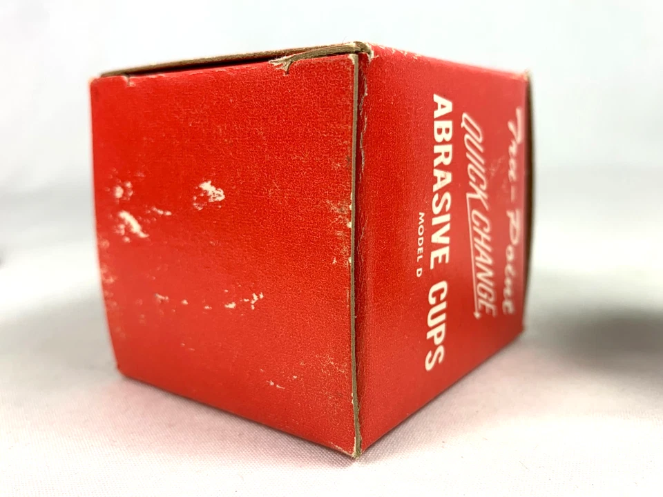 Vintage Tru-Point Lead Pointer Refill (3) Abrasive Cups For Model D NOS - Image 4 of 4