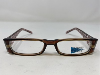2000 And Beyond 3010 BROWN 50-17-132 Plastic Full Rim Eyeglasses Frame YG72