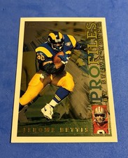 1995 Topps - Profiles Jerome Bettis #PF-7 Free Shipping/Toploader