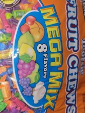 Tootsie Roll Fruit Chews Mega Mix 8 Flavors 4 Pounds 275 Pieces Free Shipping