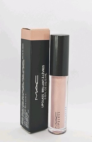 MAC M·A·C LIPGLASS Liquid Lipstick 305 OYSTER GIRL (Pale Pink) 3.1ml New Boxed