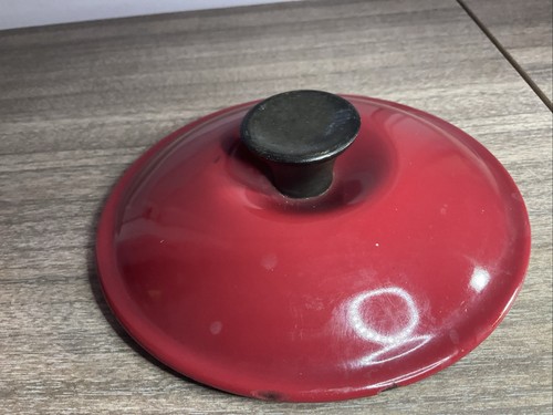 LE CRUESET ERSATZDECKEL NUR 14 Made in France - Kirsche - Bild 4 von 5