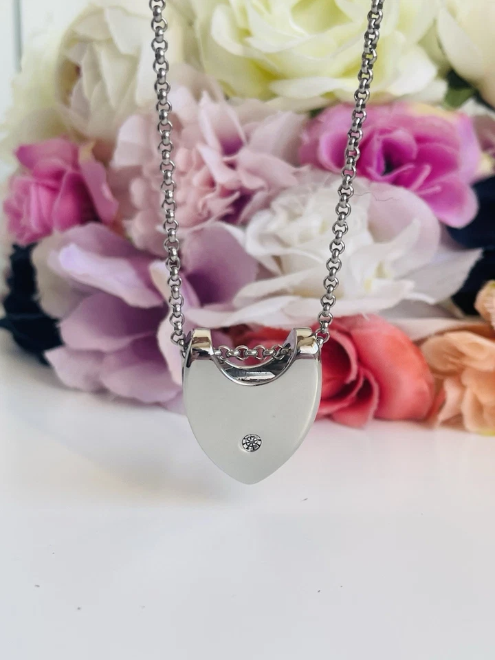 Collana Morellato Cuore Passante ♥️ Con castone E Diamantino - Immagine 4 di 4