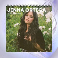 Jenna Ortega 2026 Calendar, Celebrity Wall Calendar, Stylish Star Fan Gift