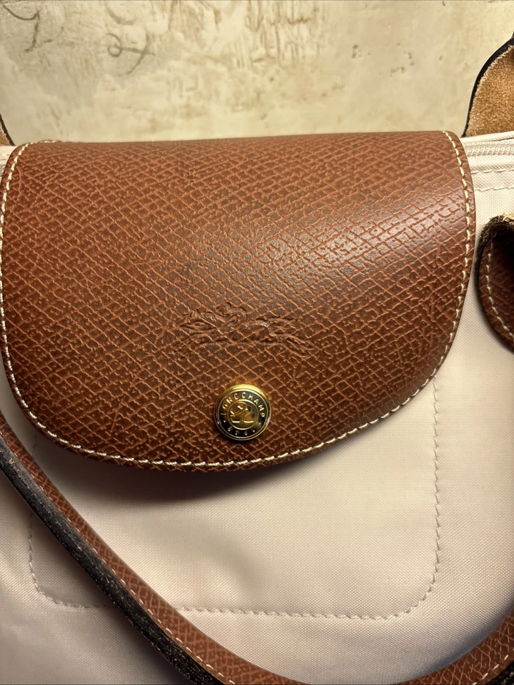 Bolso de Mano Beige Medio Largo Champ Nylon Foto 2 de 4