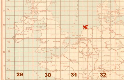 Mapas topográficos militares soviéticos rusos - TERSCHELLING OESTE (Países Bajos) 1965 - Imagen 4 de 4