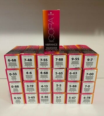 Schwarzkopf Igora VIBRANCE Tone on Tone Coloration 2.02 oz ~YOU
