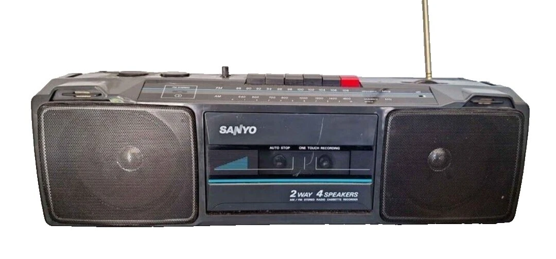 Sanyo Portable Stereos, Boomboxes