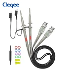 Cleqee P6100 High Precision Oscilloscope Probe X1 X10 100Mhz with Accessory Kit