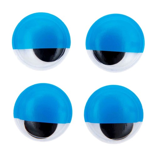 Wackelaugen Kunststoff Augen bunt o. klassisch verschiedene Größen ab 2St - Bild 7 von 13