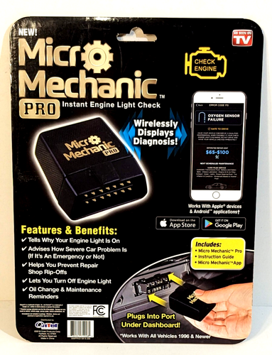 Micro Mechanic Pro - Instant Wireless Engine Light Check ~SAVE $$ ON CAR REPAIRS - Bild 5 von 8