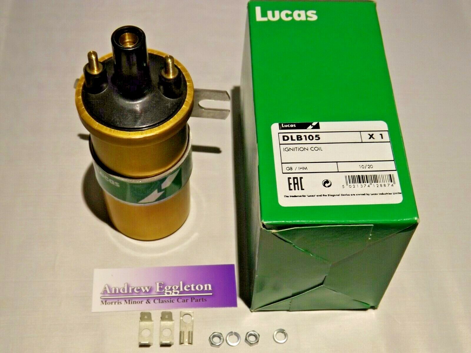 AccuSpark RED 12V Sports Ignition Coil For Morris Minor - Equivalent To Lucas DLB105