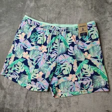 Chubbies Board Shorts Mens 2XL The Night Faunas 5.5" Swim Trunks Floral Print