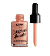 NYX Makeup California Beamin' Glow Booster Liquid Highlighter Beach Babe