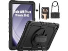 Case for Samsung Galaxy Tab A9 Plus 11 inch with Screen Protector Shoulder Strap