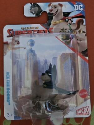 DC League of Super Pets ACE THE HOUND Micro Collection Figure by Mattel 2022