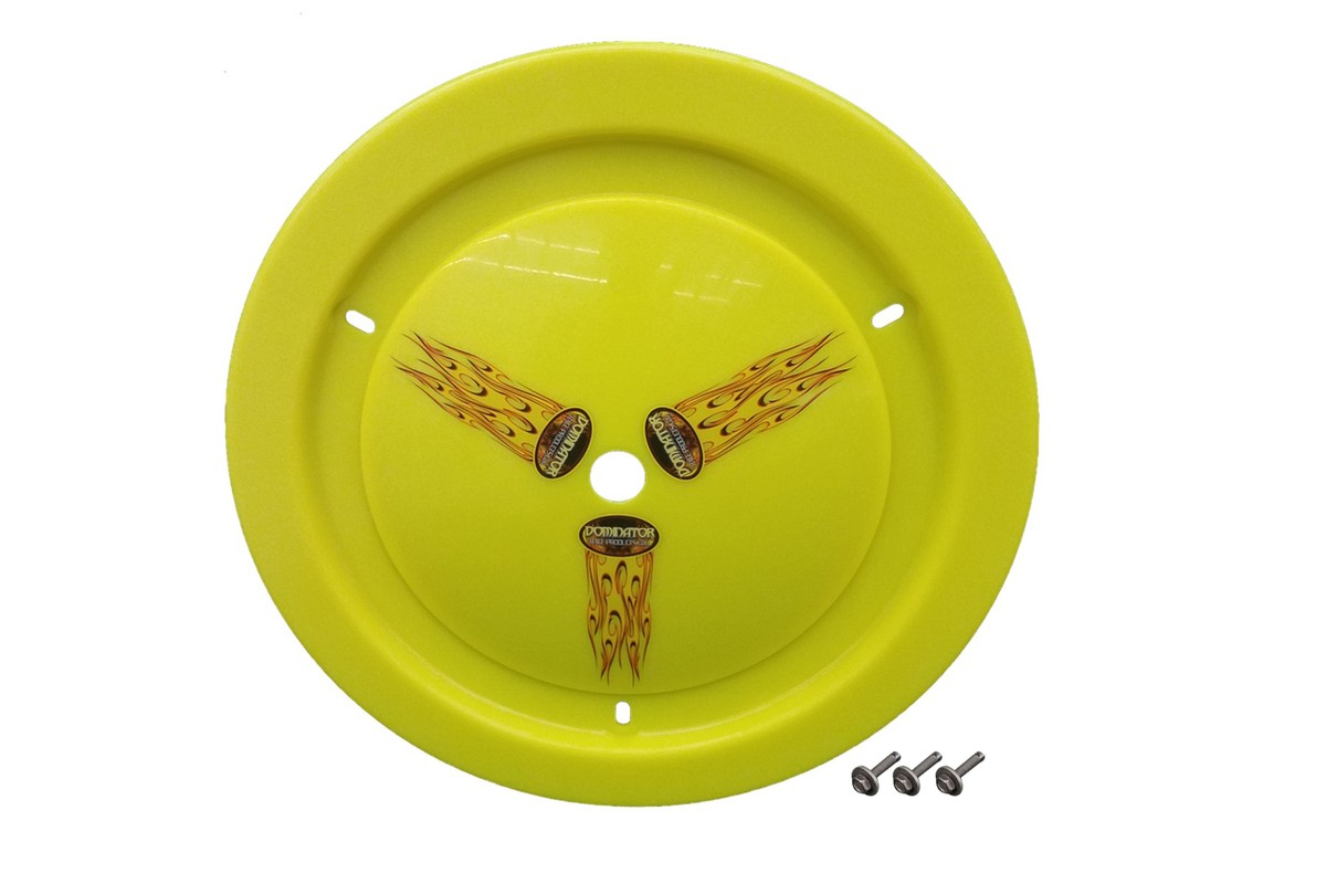 Dominator Wheel Cover Bolt-On Fluorescent Yellow Dominator Wheel Cover Bolt-On Fluorescent Yellow