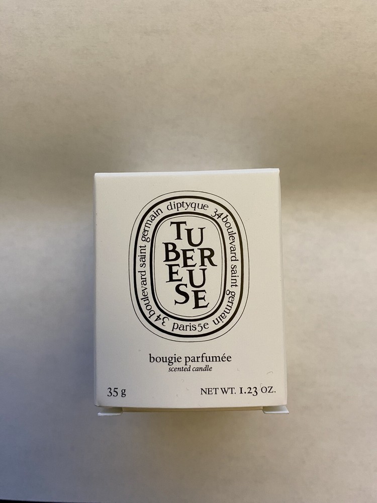 Brand New Diptyque Tubereuse Bougie Parfumee Scented Candle 35 gram 1.23 OZ