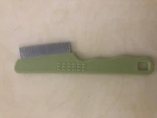 Coastal - Safari - Dog Flea Combs, No Color, Double Row (6.25" L x 1.5" W)