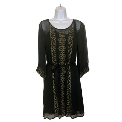 lucky brand black dress size XS Size:6/9mos Bodysuit/Dress