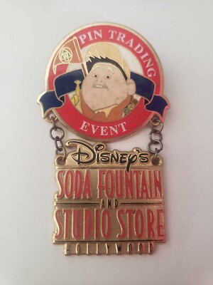 DSF Disney Soda Fountain Pin Trading Event Logo UP Russell LE 400 Pin UK Seller