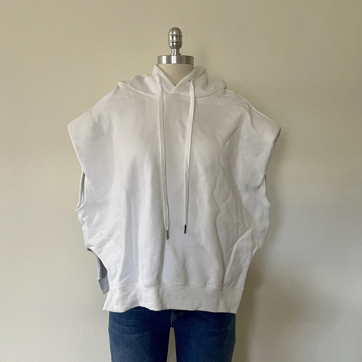 Shoulder pad hoodie sales