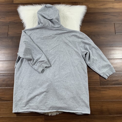 Savage X Fenty Women’s Size Medium Large Gray Forever Savage Short Robe - Picture 9 of 11