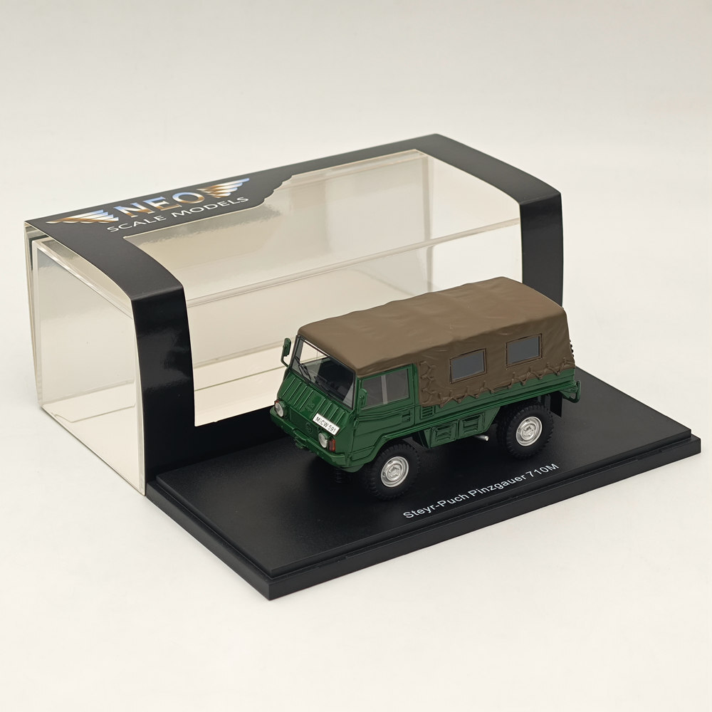 NEO 1/43 Steyr-Puch Pinzgauer 710M Green Models Car Colllection