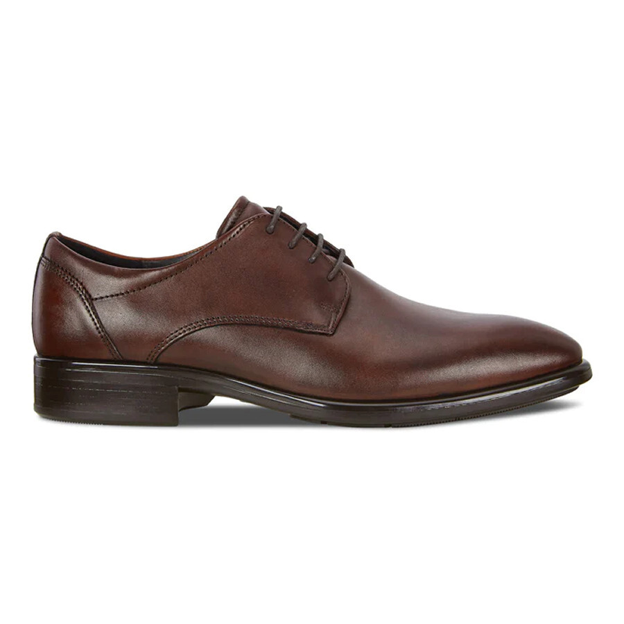 New! Ecco Citytray Plain Toe Derby Brown Size 46 EU 12-12.5  display picture 3