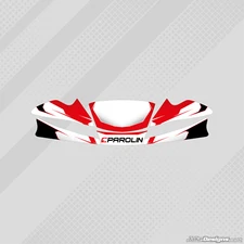 PAROLIN STYLE KG MK20 NOSECONE STICKER KIT - KARTING -  JakeDesigns