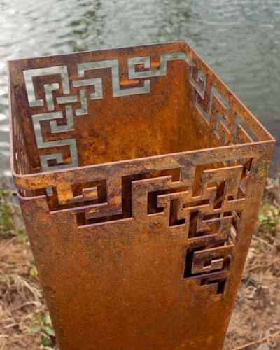 Asian Garden Columns - Zen Garden - Garden Decor - Picture 4 of 5