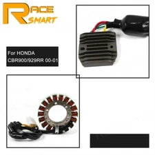 Stator Coil + Voltage Rectifier Regulator For Honda CBR900RR CBR929RR 2000 2001