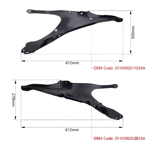 Swingarm Subframe Rear Seat Tailstock Bracket For HUSQVARNA FE450 FE501 FE501S - Picture 2 of 7