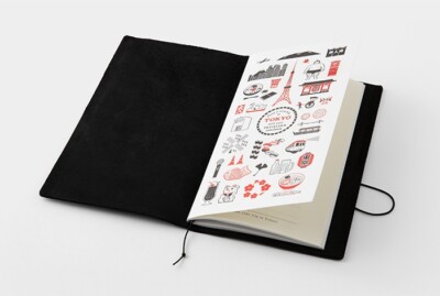 Travelers Company TOKYO EDITION Traveler's NoteBook Limited Black