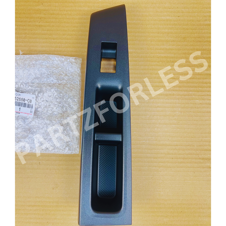 74231-52660-C0 TOYOTA GENUINE PANEL, FRONT ARMREST BASE, UPPER RH NEW OEM | eBay