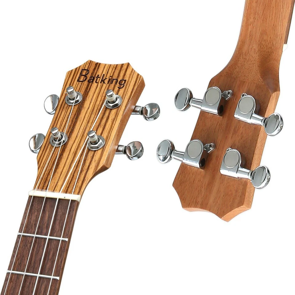 30'' Baritone Ukulele Zebrawood Acoustic Electric Uke Satin With Truss Rod/EQ - Image 4 of 4