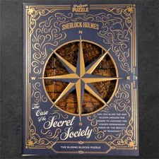 Professor Puzzle Sherlock Holmes The Case of the Secret Society Sliding Blocks