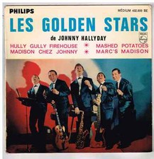 Les GOLDEN STARS     Hully gully firehouse    7" 45 tours EP 